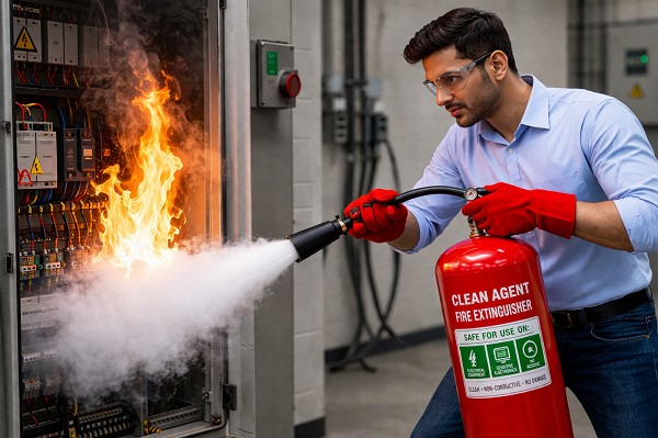 Clean Agent Fire Extinguisher